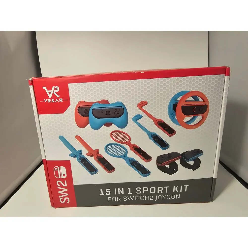 15-in-1 Accessories Kit Compatible with Nintendo Switch 2 Joy-Con